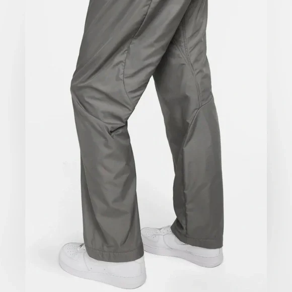 Nike ESC Made in Italy Alpaca Hair Grey Woven Pants (DV7473-029) Men’s Size L